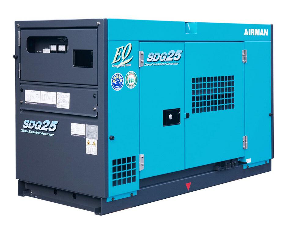 2018年成功簽約日本AIRMAN超靜音發(fā)電機組中國區(qū)代理商