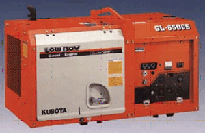 日本久保田靜音發(fā)電機GL6000S