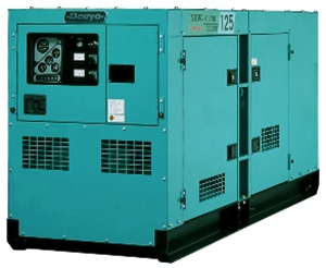 日本電友柴油靜音式DCA-125PK3