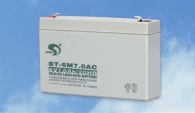 BT-6M7.0AC(6V7.0Ah/20hr)