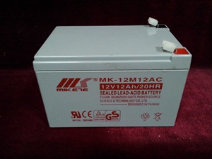 MK-12M12AC(12V12Ah/20hr)