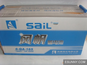 風(fēng)帆蓄電池：6-QA-165