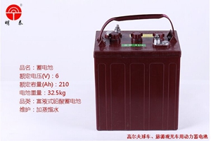 明泰6V系列牽引蓄電池