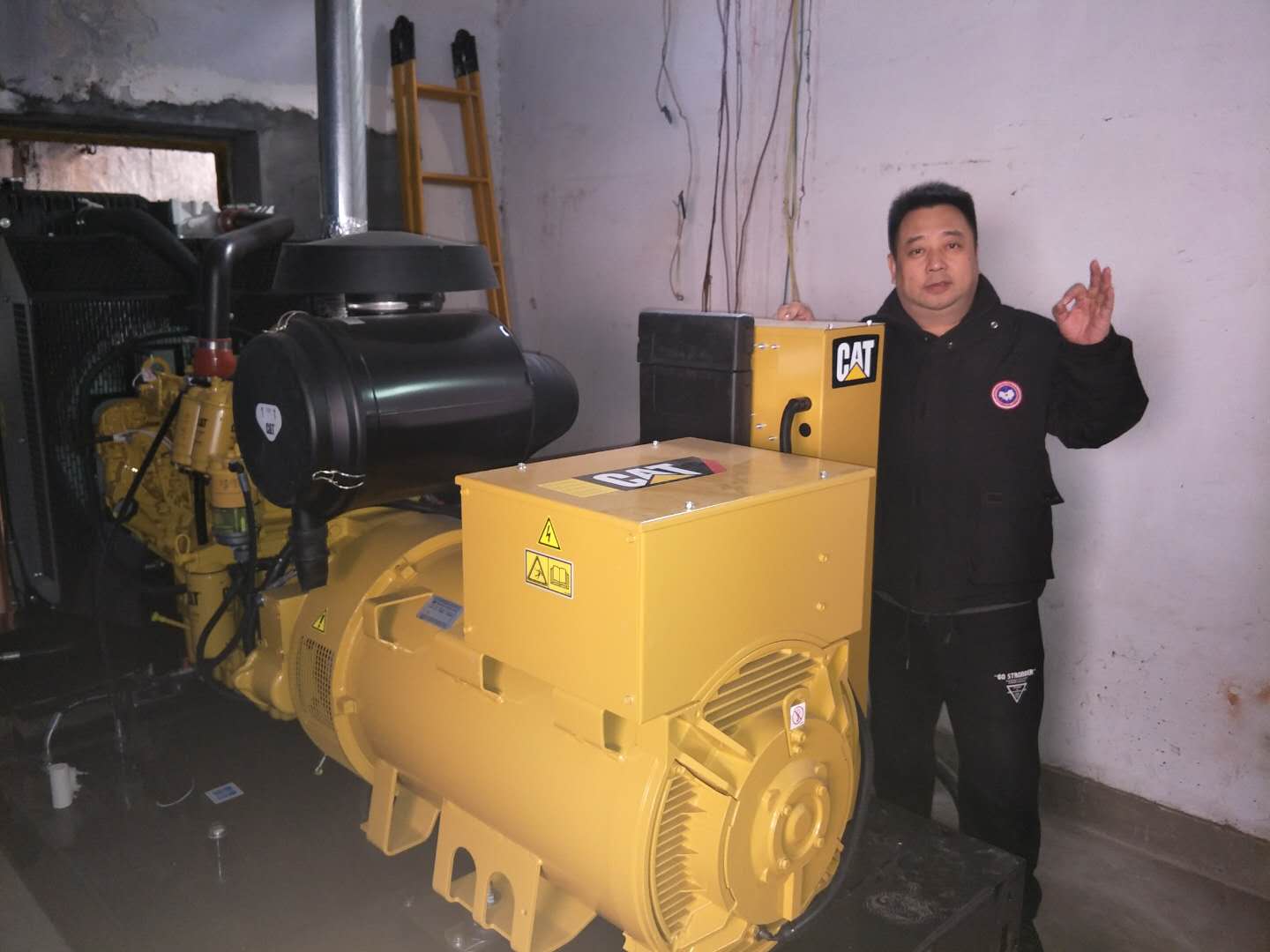 中標(biāo)：陜西省某金融行業(yè)用戶(hù)-卡特彼勒柴油發(fā)動(dòng)機(jī)組220KVA